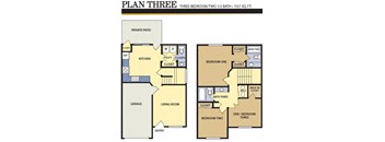 Three Bedroom/Two Bath