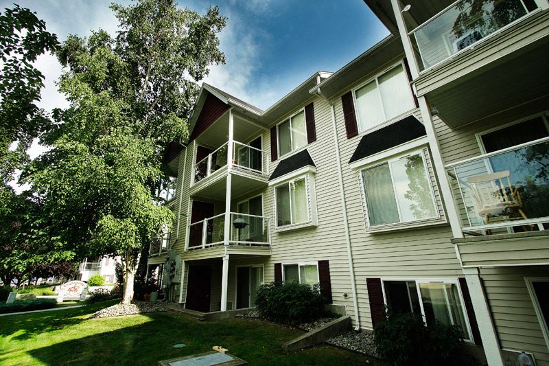 Property Exterior View Property Exterior View at Knightsbridge Apartments, Spokane, WA, 99208 - Photo Gallery