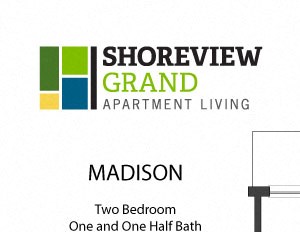 Floor plan Floor plan at Shoreview Grand, Minnesota