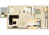 ONE BEDROOM APARTMENT
