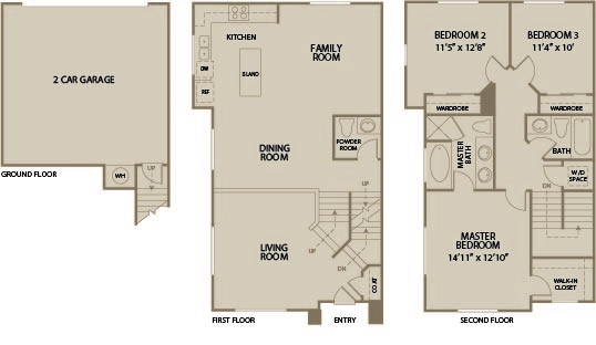 Floor Plans Of Tustin Cottages In Tustin Ca