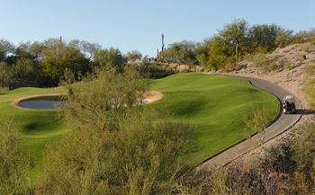 Scenic Mountain and Golf Course Views at Tucson, AZ Apartment 85718