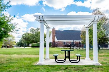 Community Grilling Station at Bradford Place Apartments, Lafayette, Indiana