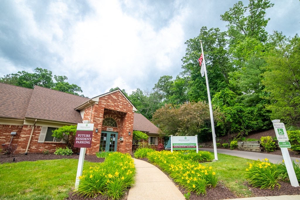 Front Entrance To Property at Bradford Ridge Apartments, Indiana