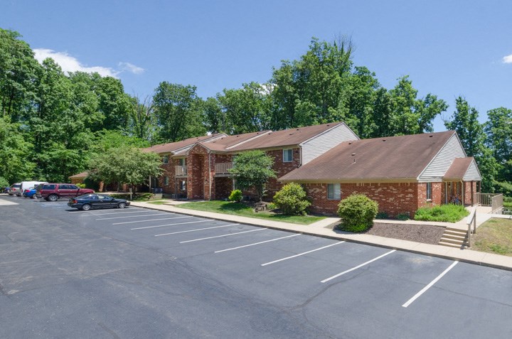 Reserved Resident Parking at Bradford Ridge Apartments, Bloomington, IN