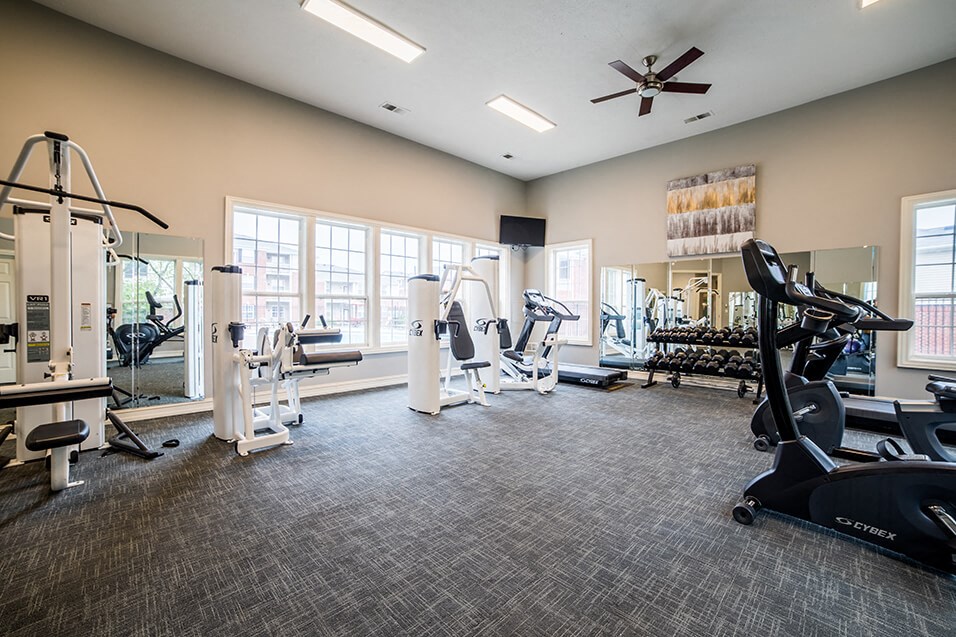 State of the Art Fitness Center at Champion Farms Apartments, Kentucky, 40241