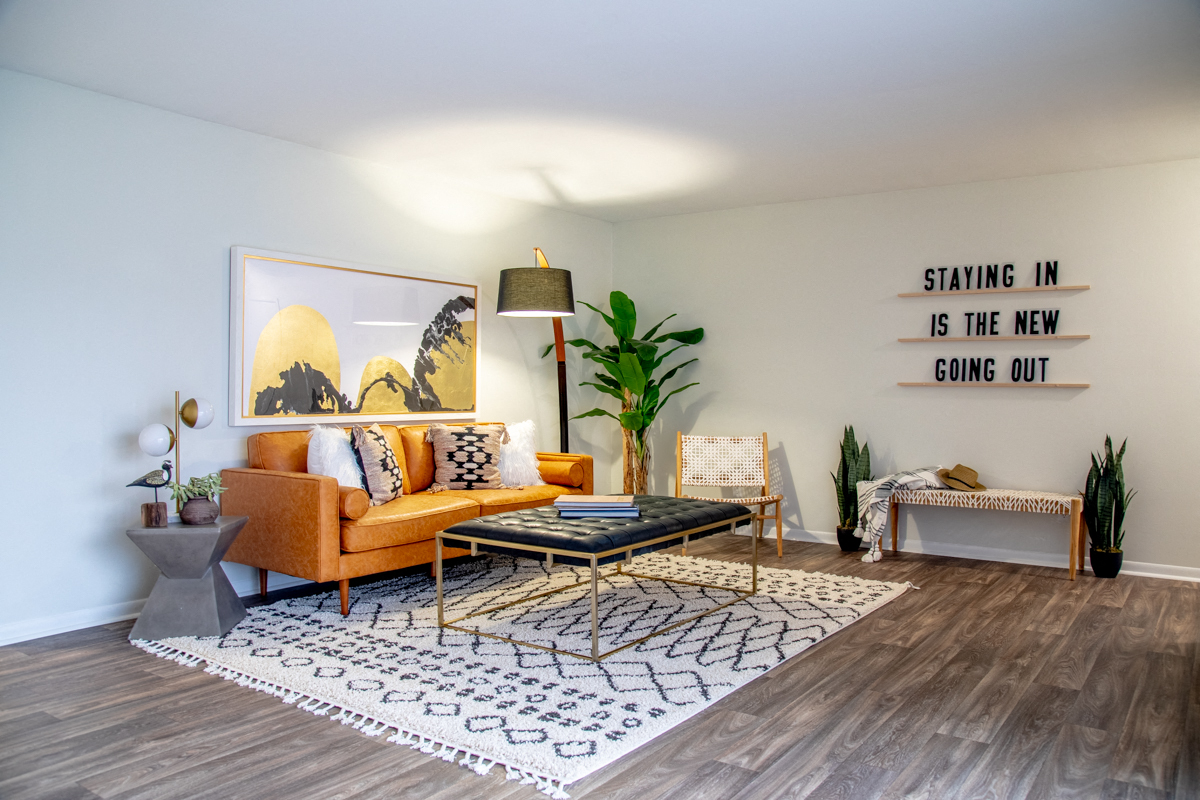 Comfortable Sofa at Governor Square Apartments, Indiana, 46032