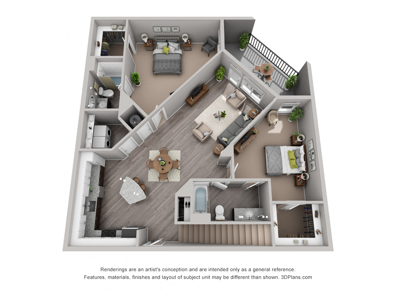Peterson Spacious Floor Plan at CityWay, Indiana