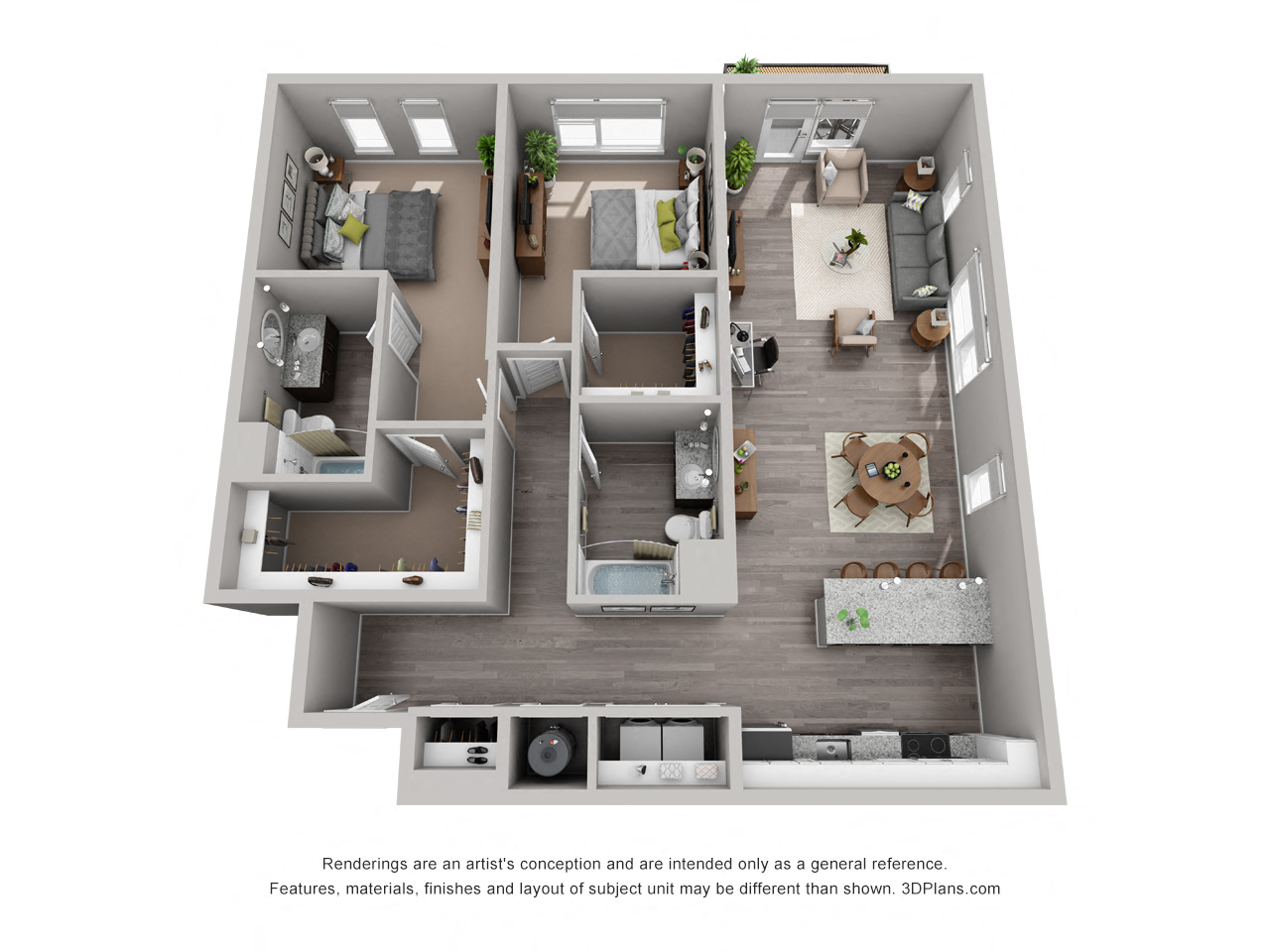 Stevens Floor Plan at CityWay, Indiana