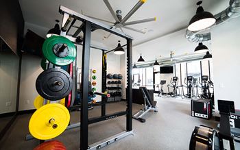 Fitness Center, Free Weights at CityWay, Indianapolis, 46204