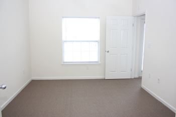 living area in apartment 