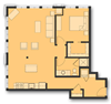One Bedroom B.2