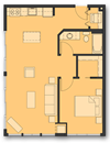 One Bedroom B.7