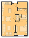 One Bedroom B-BF