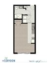 Studio A1 FloorPlan Studio A1 FloorPlan at The Corydon, Seattle, 98105