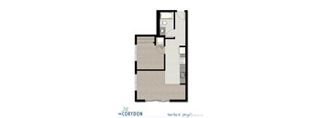 One Bedroom B2 A FloorPlan at The Corydon, Seattle, WA, 98105