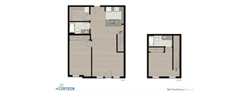 Townhome TH4 FloorPlan at The Corydon, Seattle, Washington