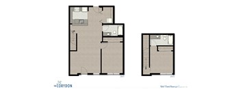 Townhome TH4 1 FloorPlan at The Corydon, Washington