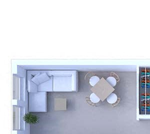 1 Bedroom Floor Plan A3