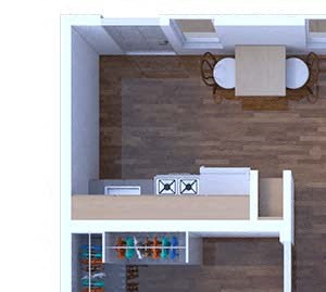 Studio Floor Plan S22 666 2R