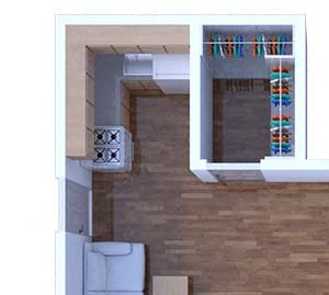 Studio Floor Plan S27 670 2F