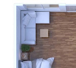 Studio Floor Plan S28 670 2R