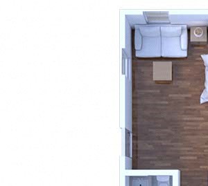 Studio Floor Plan S32 672 3R