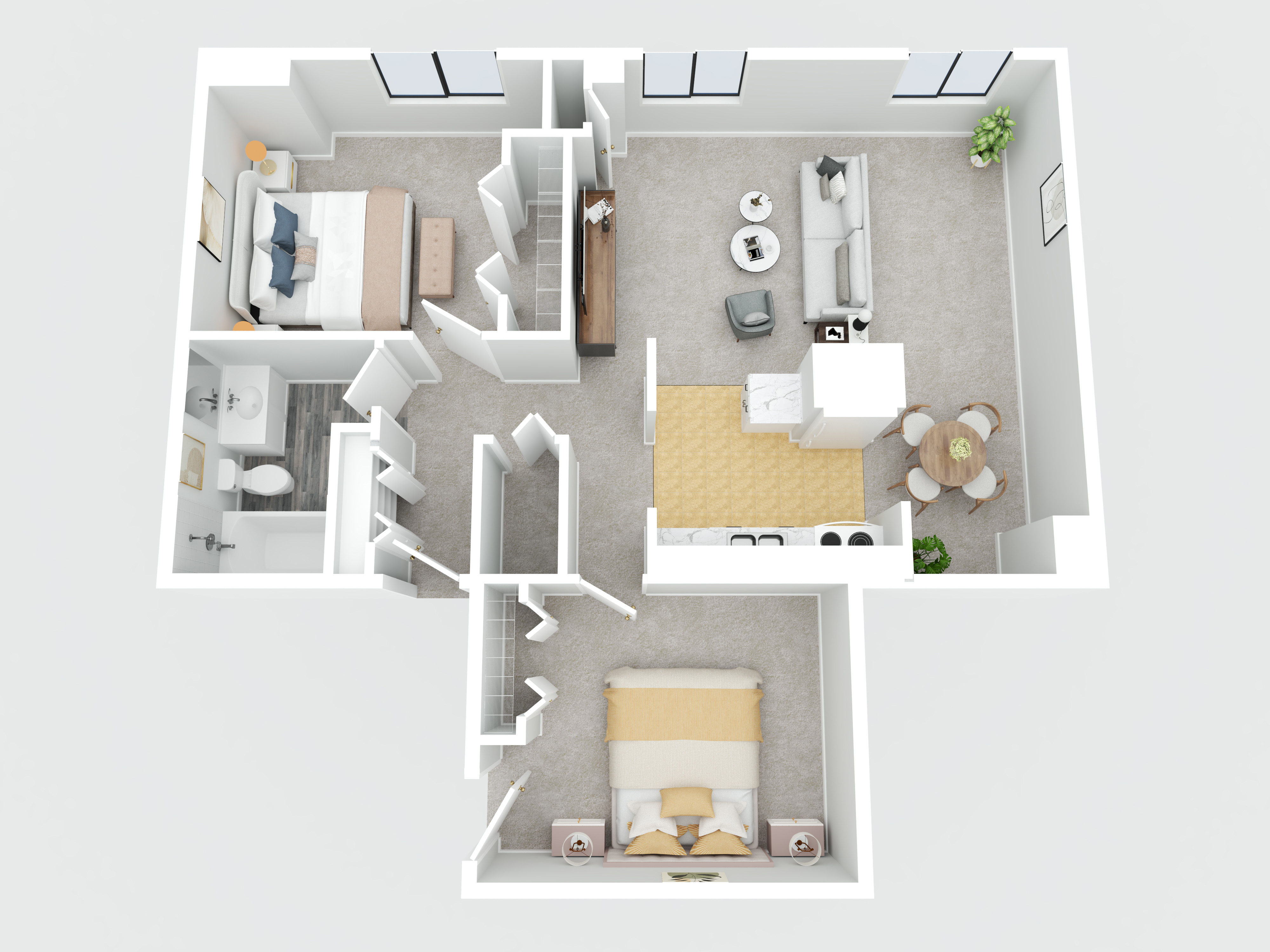 2 Bedroom Floor Plan B3