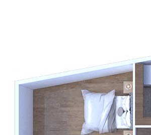 1 Bedroom Floor Plan A3