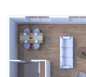 1 Bedroom Floor Plan A4