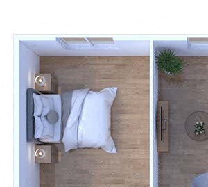 1 Bedroom Floor Plan A5