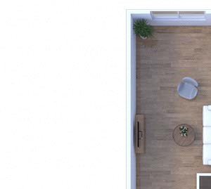 1 Bedroom Floor Plan A6