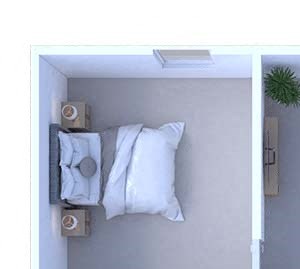 1 Bedroom Floor Plan A1