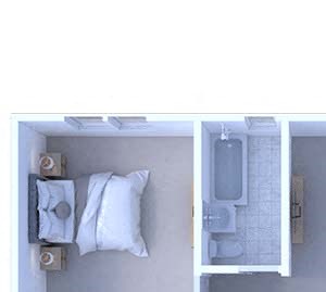 1 Bedroom Floor Plan A2