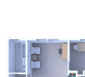 1 Bedroom Floor Plan A4