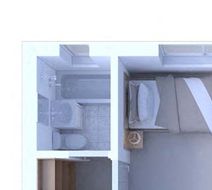 Studio Floor Plan S3