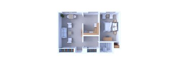 1 Bedroom Floor Plan A4