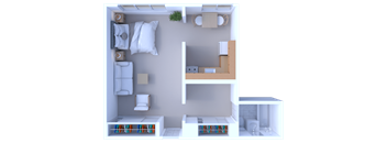 Studio Floor Plan S4