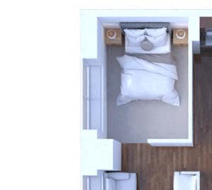 1 Bedroom Floor Plan A2
