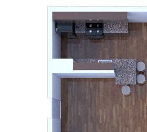 1 Bedroom Floor Plan A8