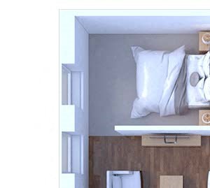 1 Bedroom Floor Plan A4