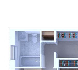 1 Bedroom Floor Plan A8