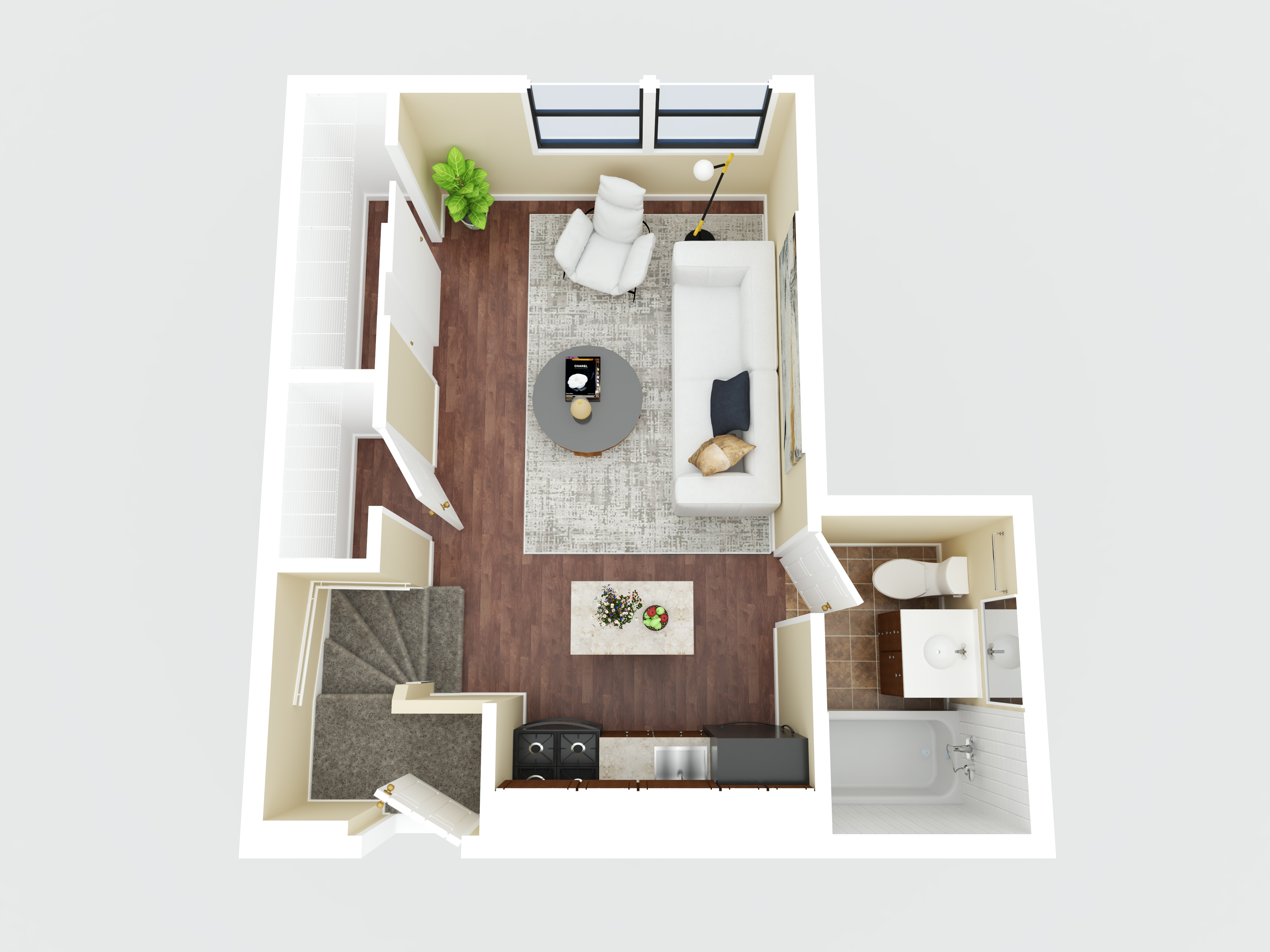 Studio Floor Plan S7A