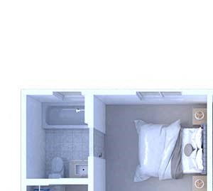 1 Bedroom Floor Plan A5