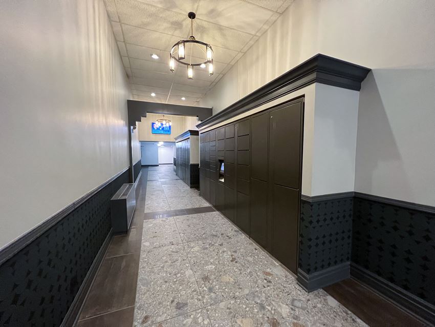 a look down the hallway of our office building