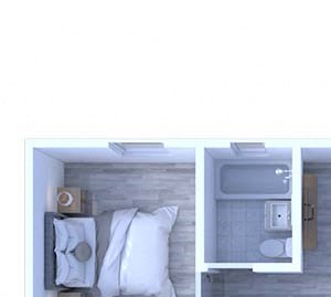 1 Bedroom Floor Plan A1