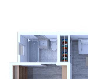 Studio Floor Plan S3