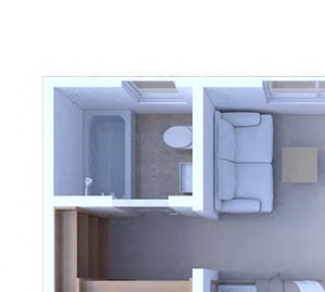 Studio Floor Plan S2