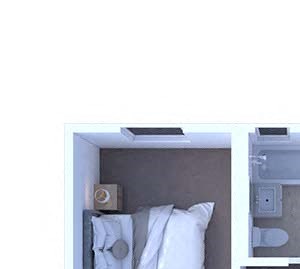 1 Bedroom Floor Plan A1