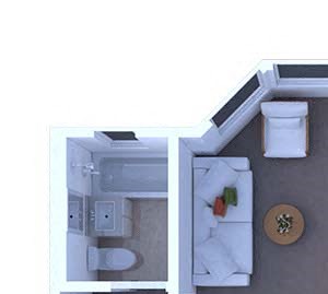 Studio Floor Plan S1